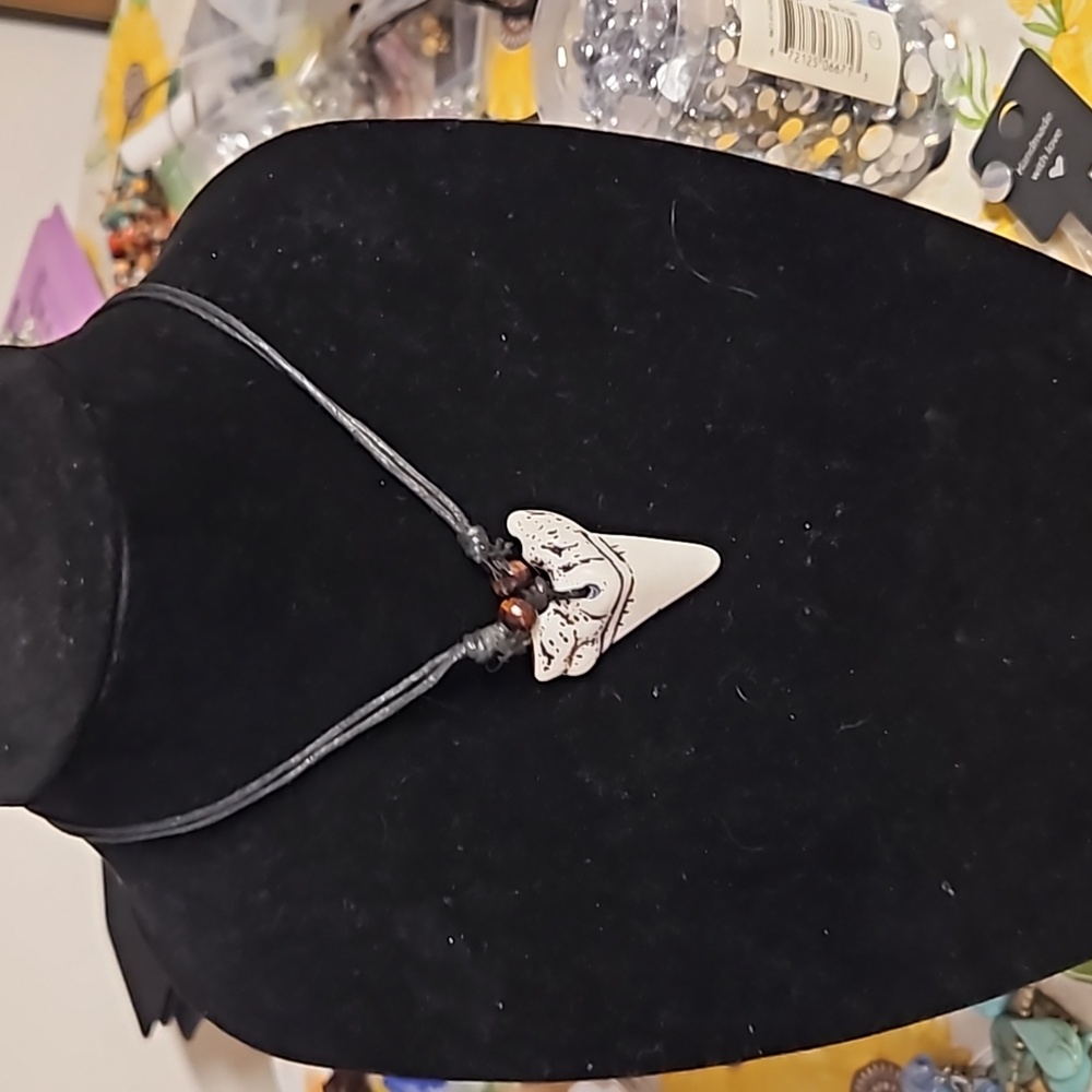 Shark tooth necklace